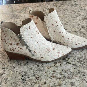 Speckled Ankle Boots